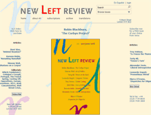 Tablet Screenshot of newleftreview.org